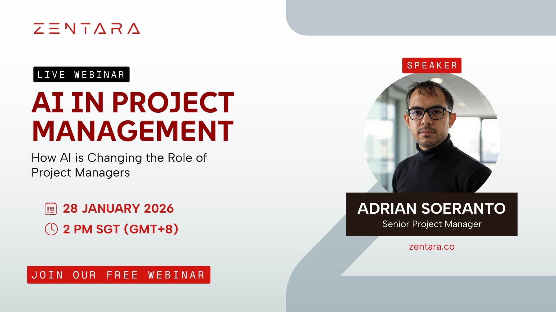 Zentara AI in Project Management Webinar