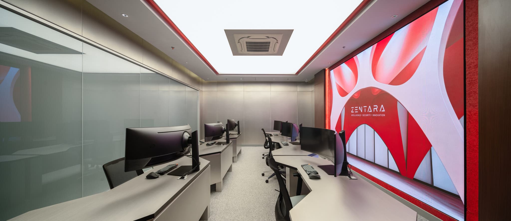 The Zentara SOC — the 24/7 watch room in Jakarta