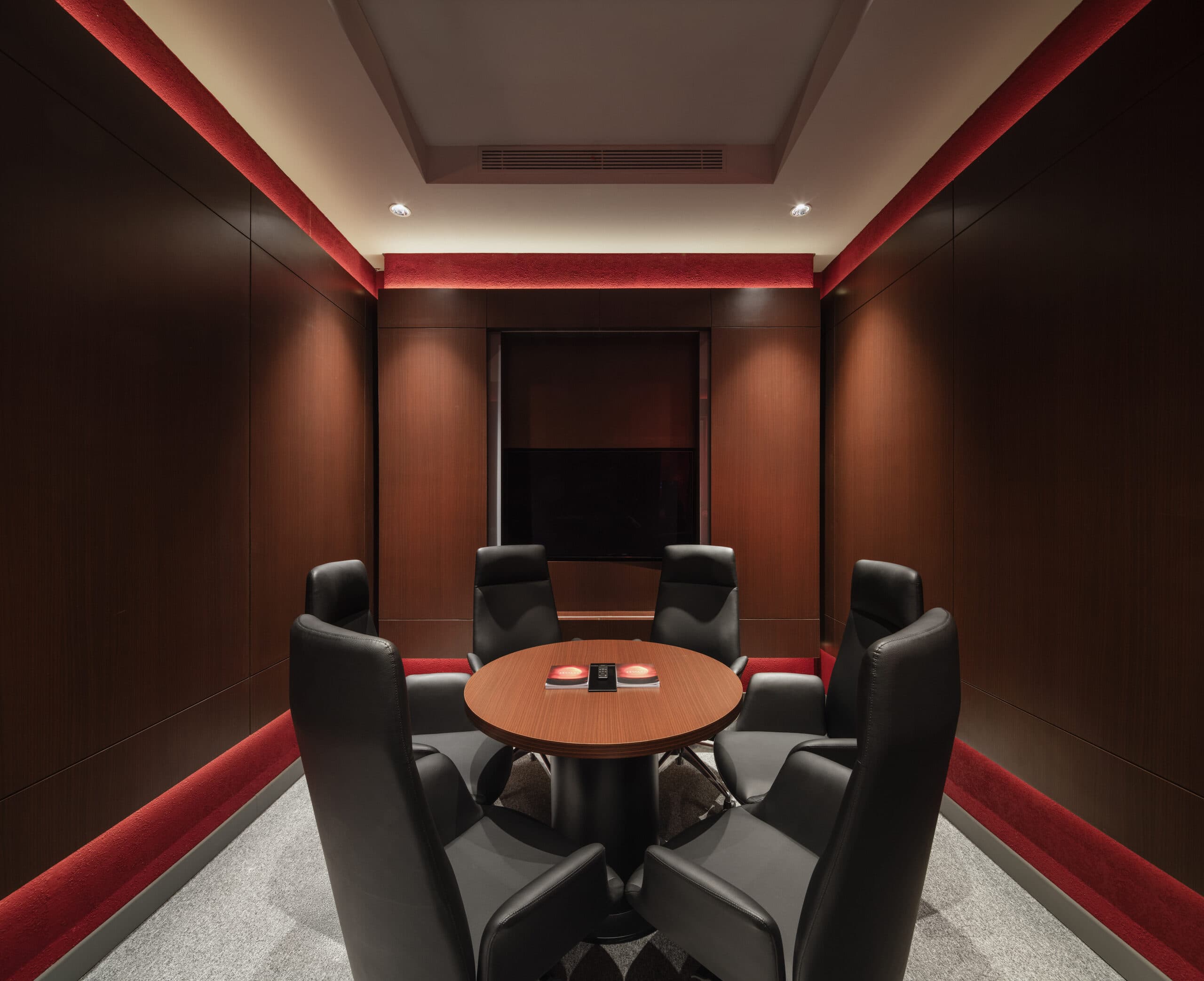 The boardroom at Zentara's Jakarta headquarters